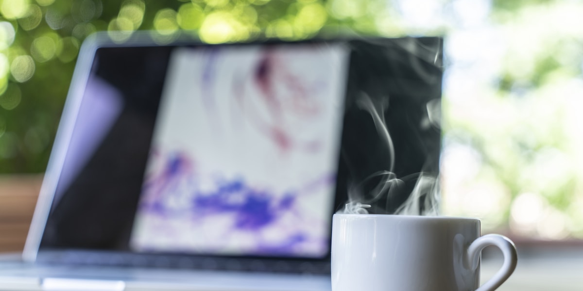 Quiet time to study with a coffee at The Learning Nest Co.